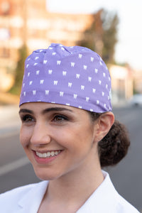 Lilac Toothy Cap