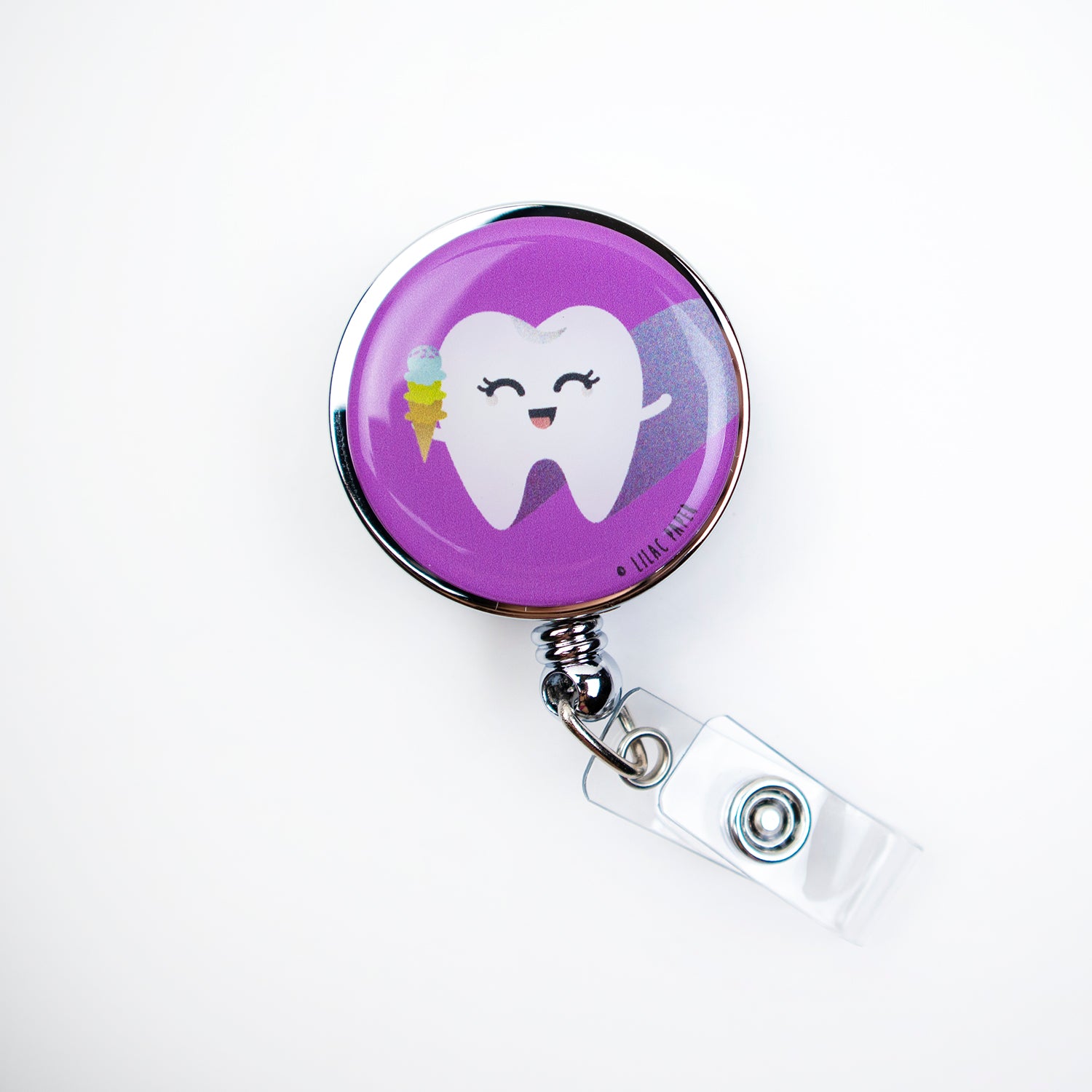 YUMMY - Badge Reel – Lilac Paper